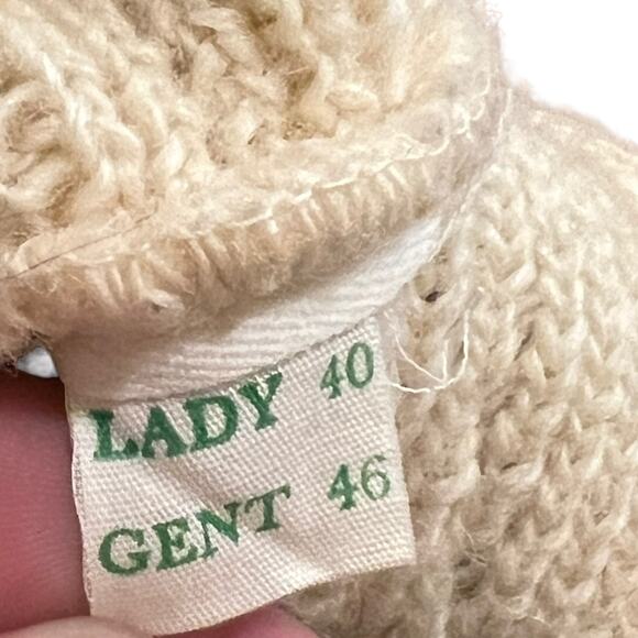 Vintage Norwegian Nordstrikk Wool Fair Isle Cardigan Pewter Toggles Unisex S/M - Picture 7 of 11